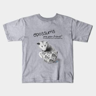 Opossums Are Your Friends Kids T-Shirt
